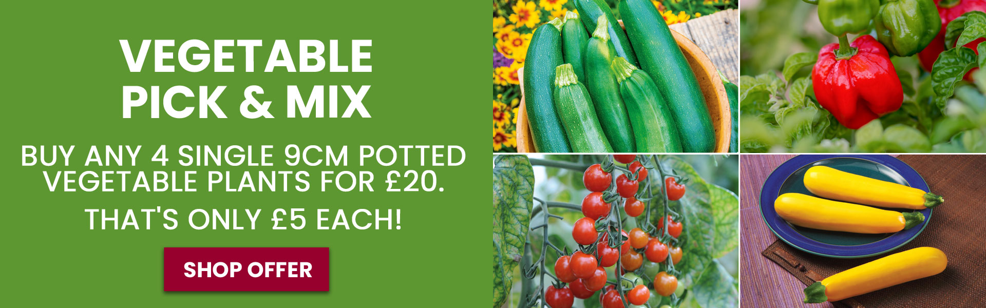 Vegetable Pick & Mix Offer