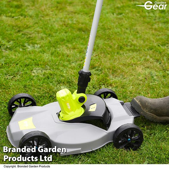 20V 3-in-1 Mower + Grass Trimmer