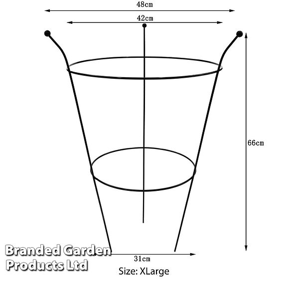 Peony & Herbaceous Plant Frame