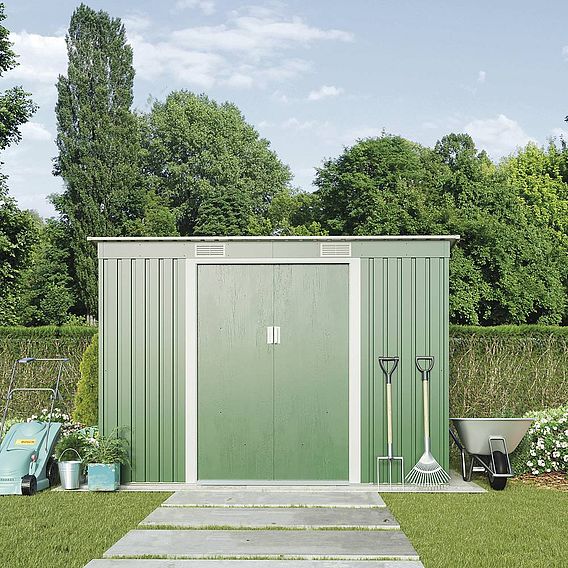 Waltons Pent Metal Shed 6.6 X 3.9ft