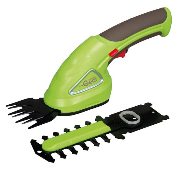 Garden Gear 3.6V Cordless Lithium-ion Trimming Shears with extension handle