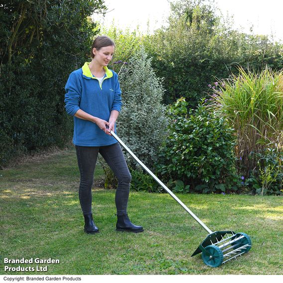 Garden Gear Rolling Lawn Aerator