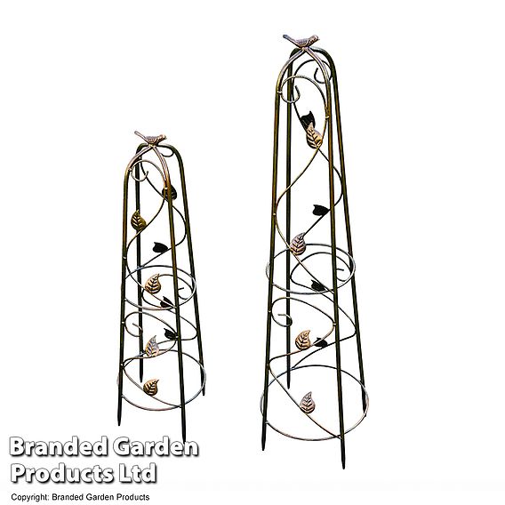 Garden Gear Metal Ornamental Obelisks