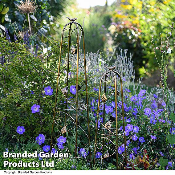 Garden Gear Metal Ornamental Obelisks