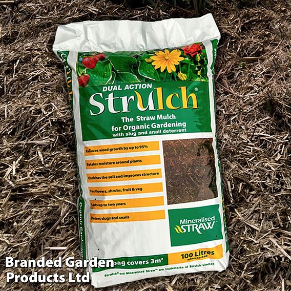 Strulch Mineralised Straw Garden Mulch