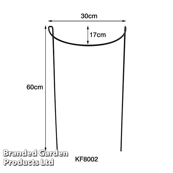 Half Round Plant Support